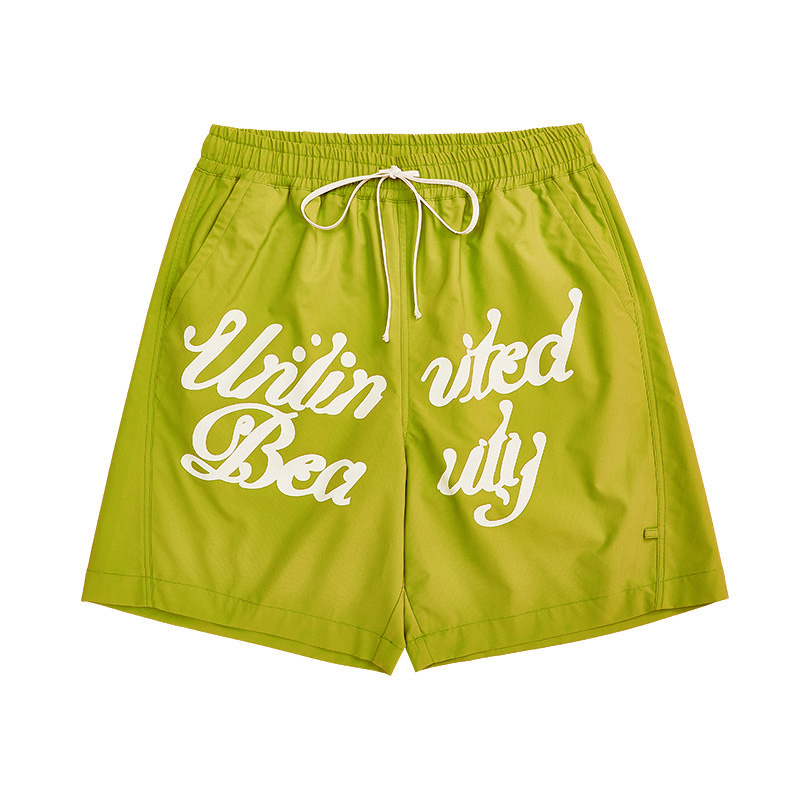 Men Boys Shorts Streetwear Bottoms Half Pants Sports Outfit Running Sweatsuit Trunks