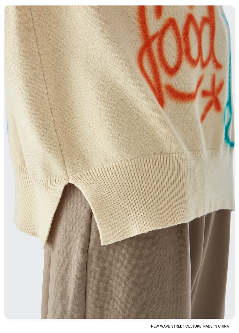 Men Women Knit Sweater Jumper Pullovers Cardigan Tops Unisex Sweatshirts