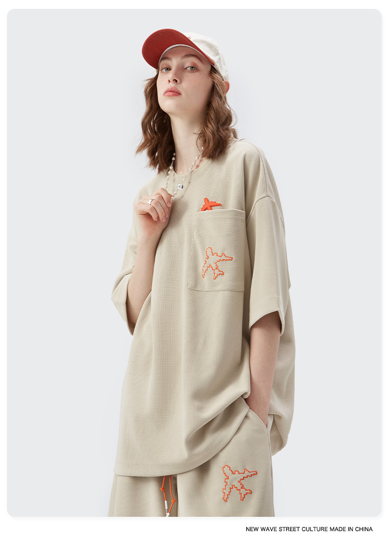 Summer Men Women Short Sleeve T-shirt Tee Pullover Tops Unisex Sweatshirt