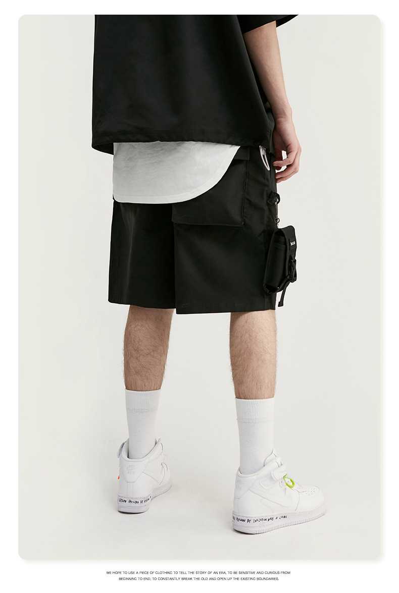 Men Boys Shorts Streetwear Bottoms Half Pants Sports Outfit Sweatsuit Trunks Women