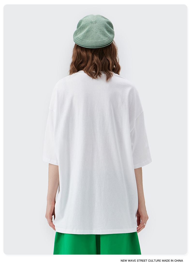 Summer Men Women Short Sleeve T-shirt Tee Pullover Tops Unisex Sweatshirt