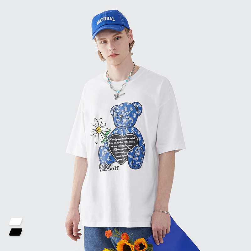 Summer Men Women Short Sleeve T-shirt Tee Pullover Tops Unisex Sweatshirt