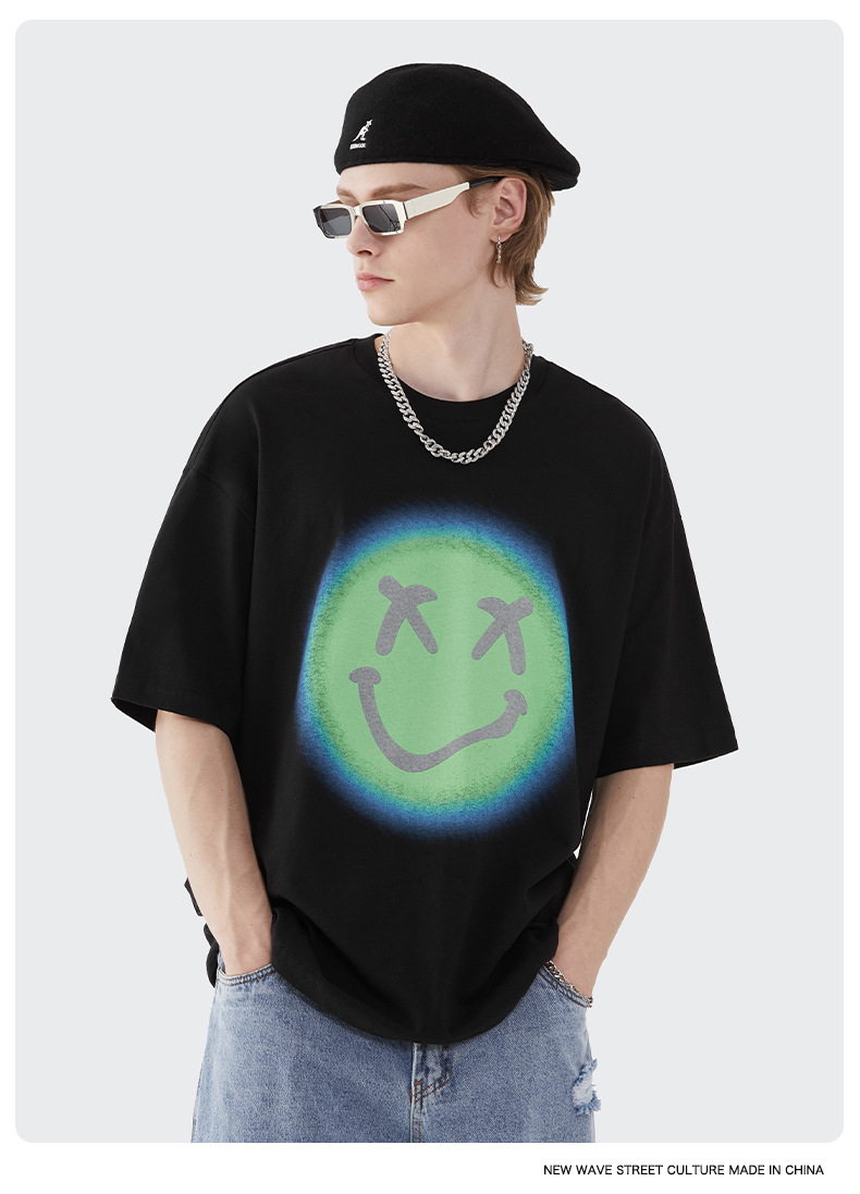 Summer Men Women Short Sleeve T-shirt Tee Pullover Tops Unisex Sweatshirt