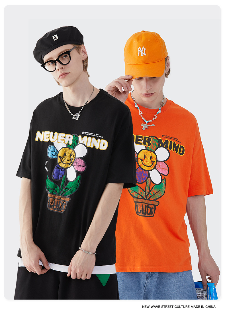 Summer Men Women Short Sleeve T-shirt Tee Pullover Tops Unisex Sweatshirt