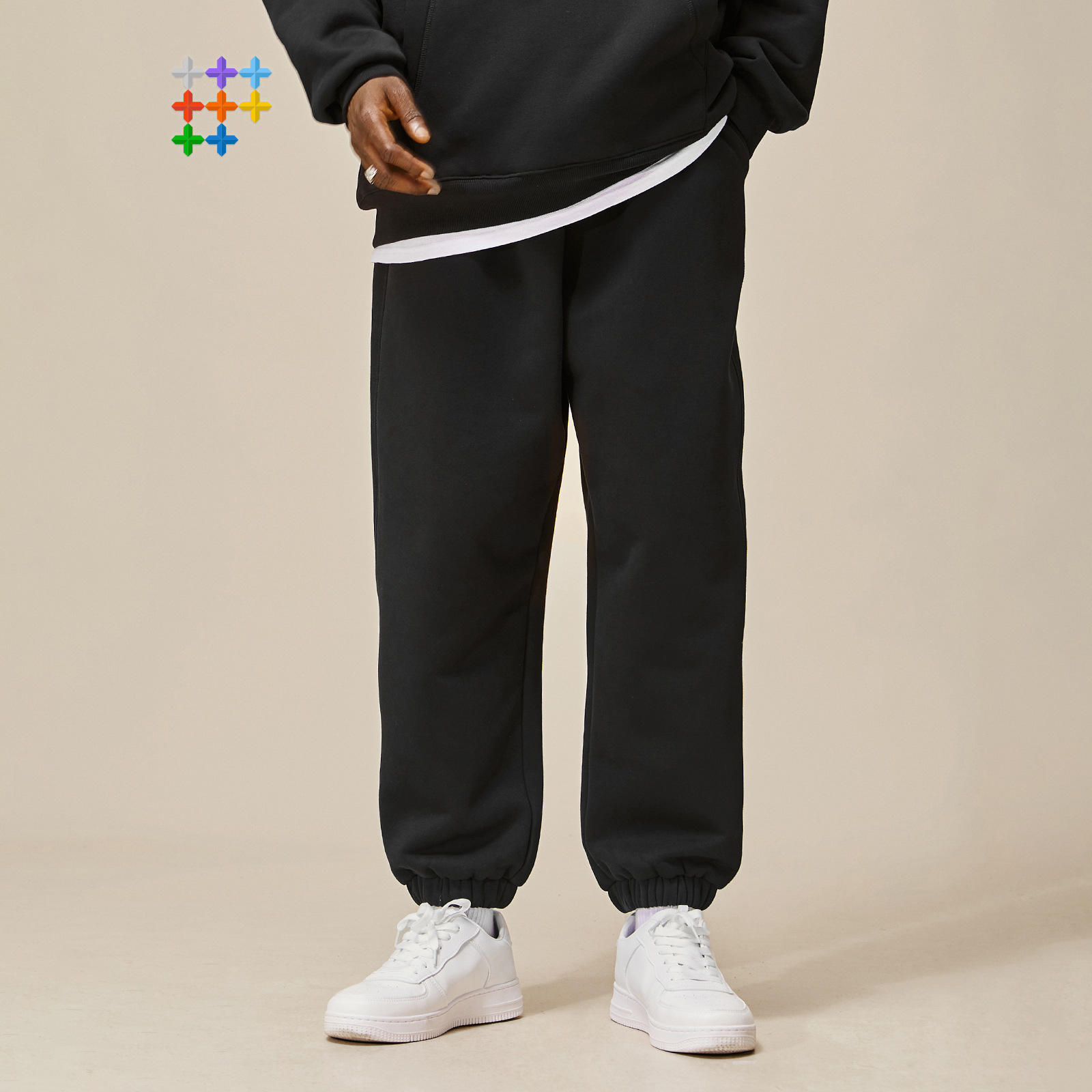 Women Men Tracksuit Gym Fitness Suit Jogging Sport Wear Pant Bottoms