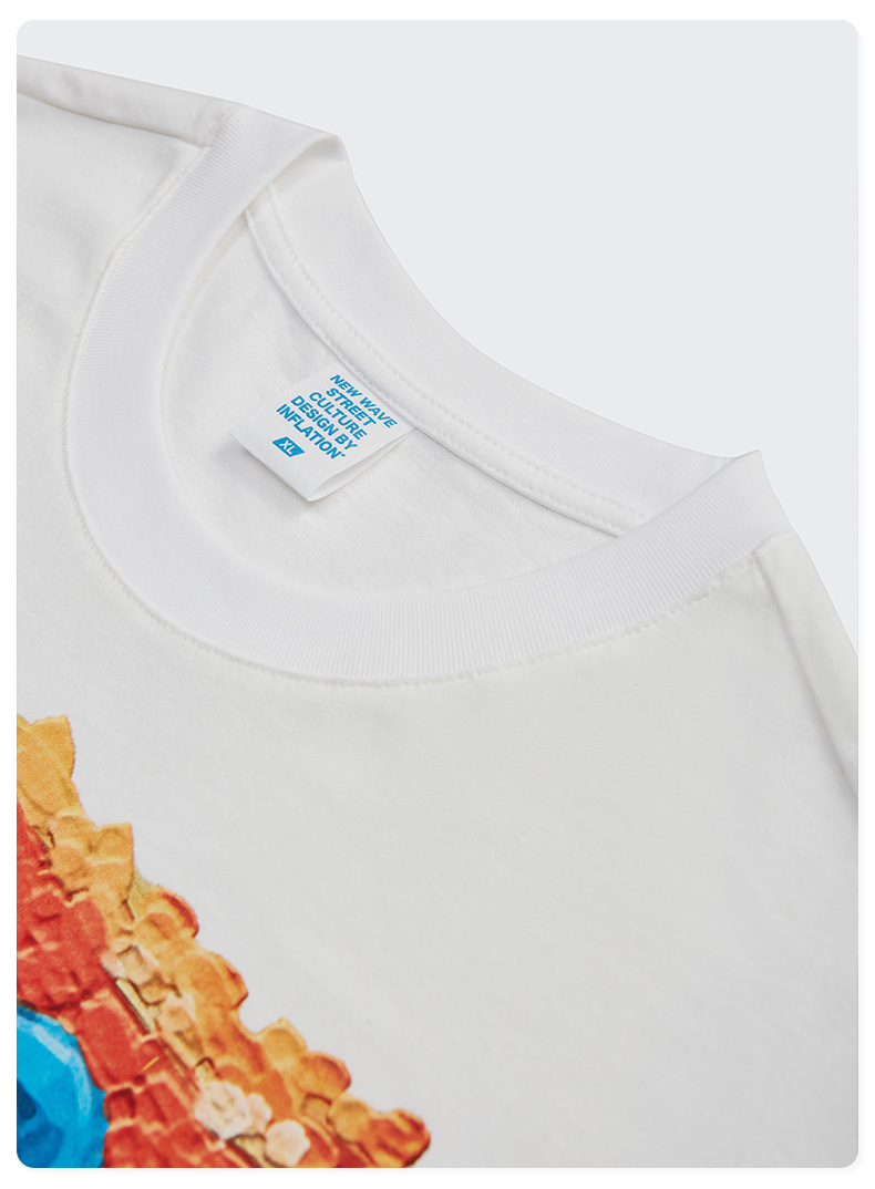 Summer Men Women Short Sleeve T-shirt Tee Pullover Tops Unisex Sweatshirt