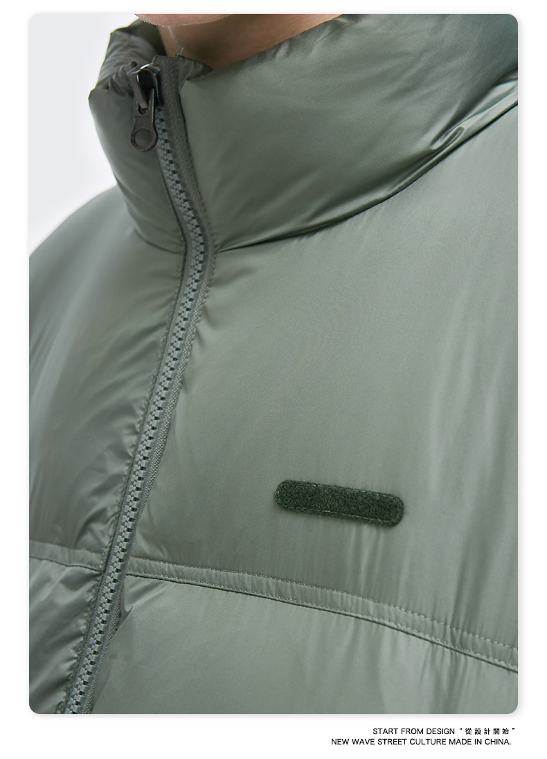 Women Men Down Jacket Hooded Coat Warm Winter Windproof Casual Parkas