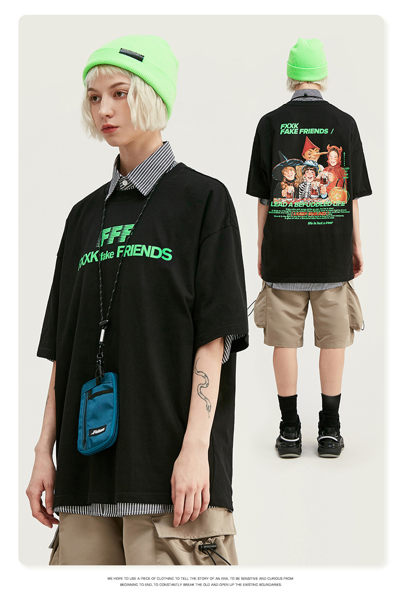 Summer Men Women Short Sleeve T-shirt Tee Pullover Tops Unisex Sweatshirt