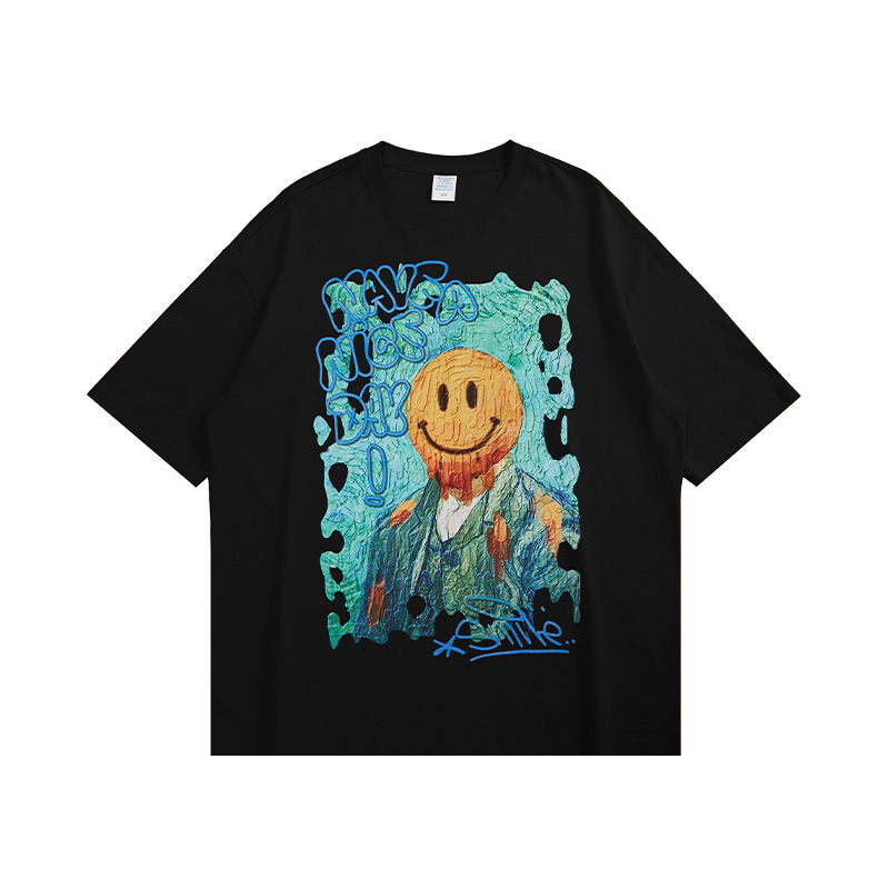 Summer Men Women Short Sleeve T-shirt Tee Pullover Tops Unisex Sweatshirt