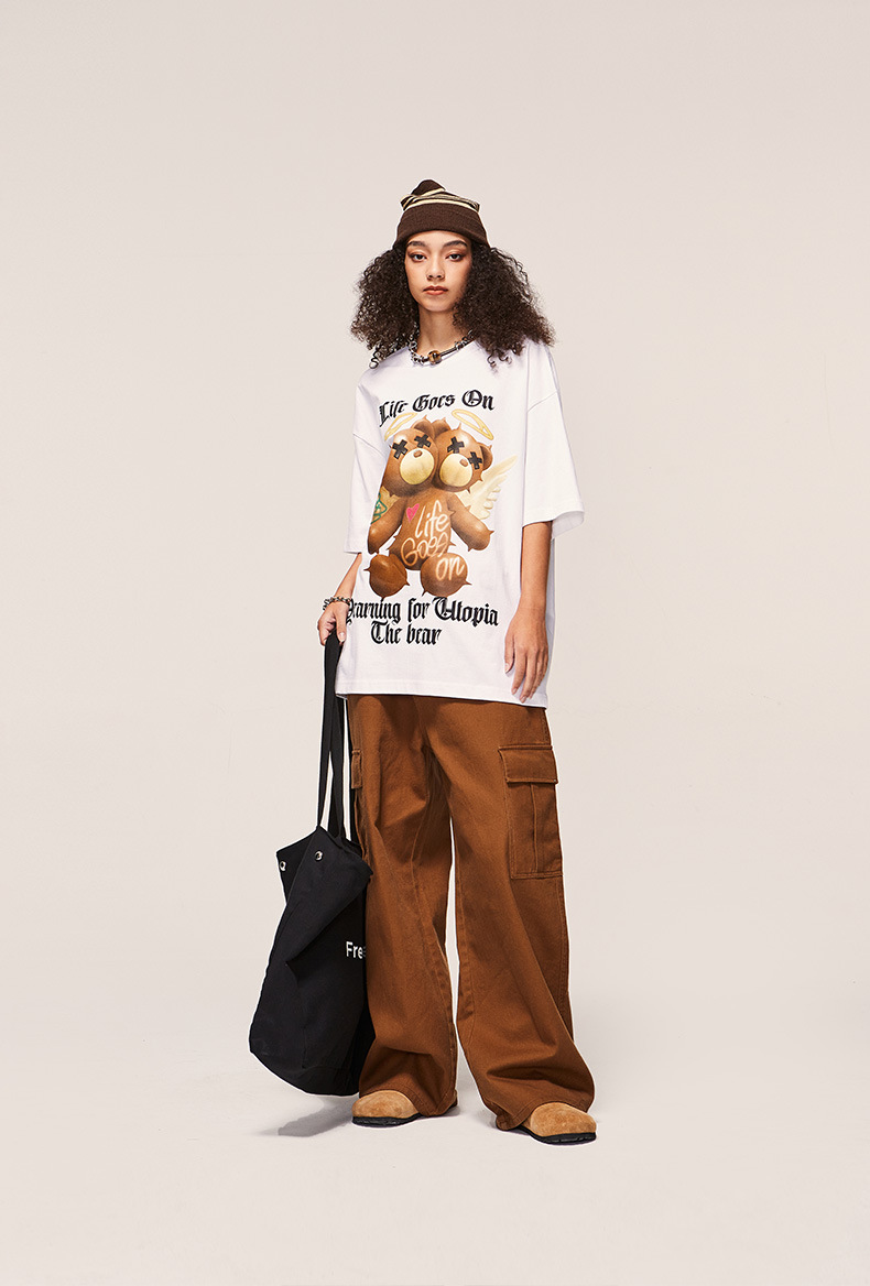 Summer Men Women Short Sleeve T-shirt Tee Pullover Tops Unisex Sweatshirt