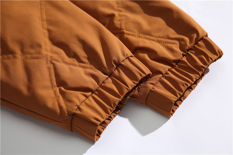 Women Men Down Jacket Hooded Coat Warm Winter Windproof Casual Parkas