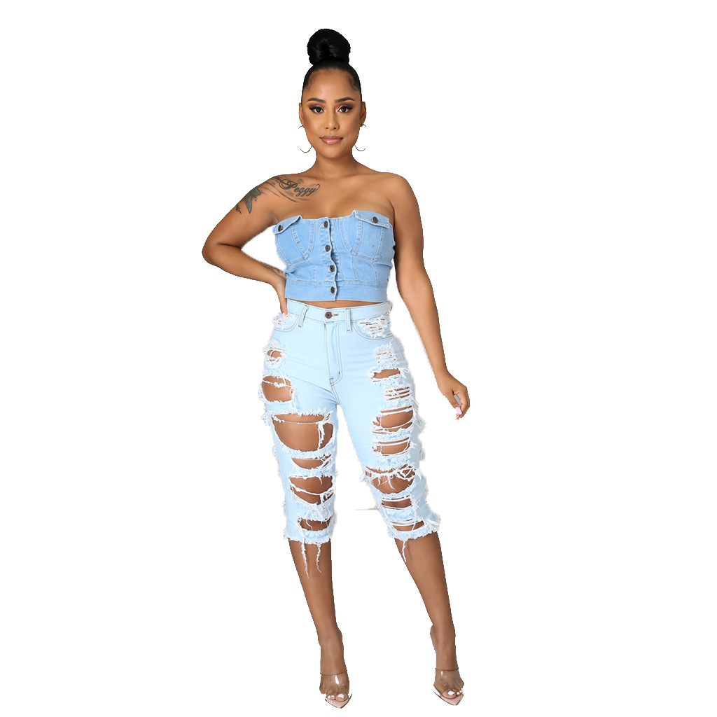Fashion High Waist Stretch Jeans