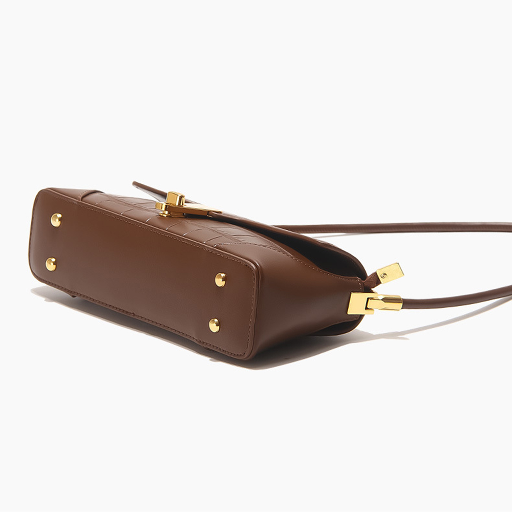 Women Leather Shoulder Bag Tote Handles Bag Handbags Size M