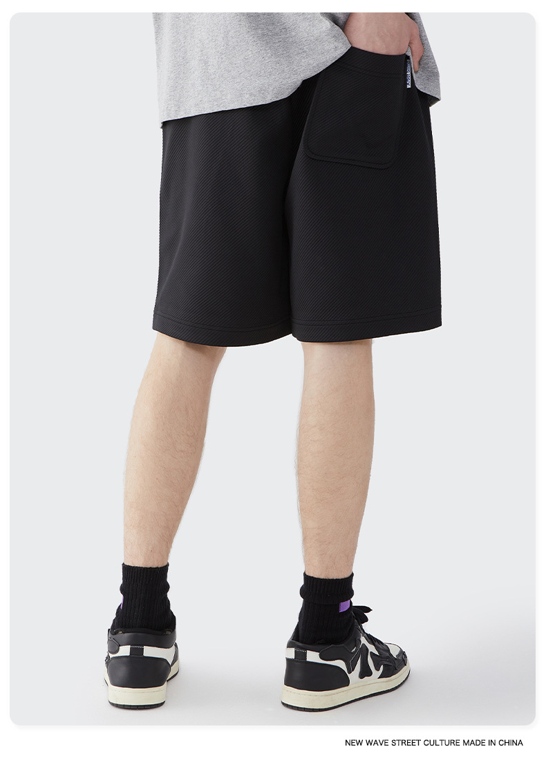 Men Boys Shorts Streetwear Bottoms Half Pants Sports Outfit Sweatsuit Trunks Women