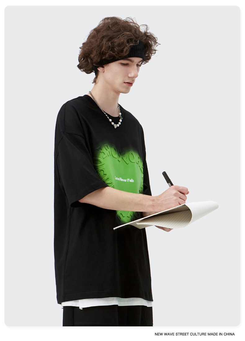 Summer Men Women Short Sleeve T-shirt Tee Pullover Tops Unisex Sweatshirt