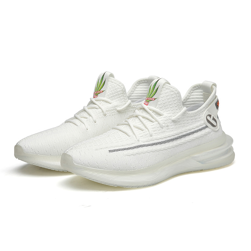 Men Women Sneakers Low-top Reflective Runner Slip On Trainers Athletic Shoes Unisex