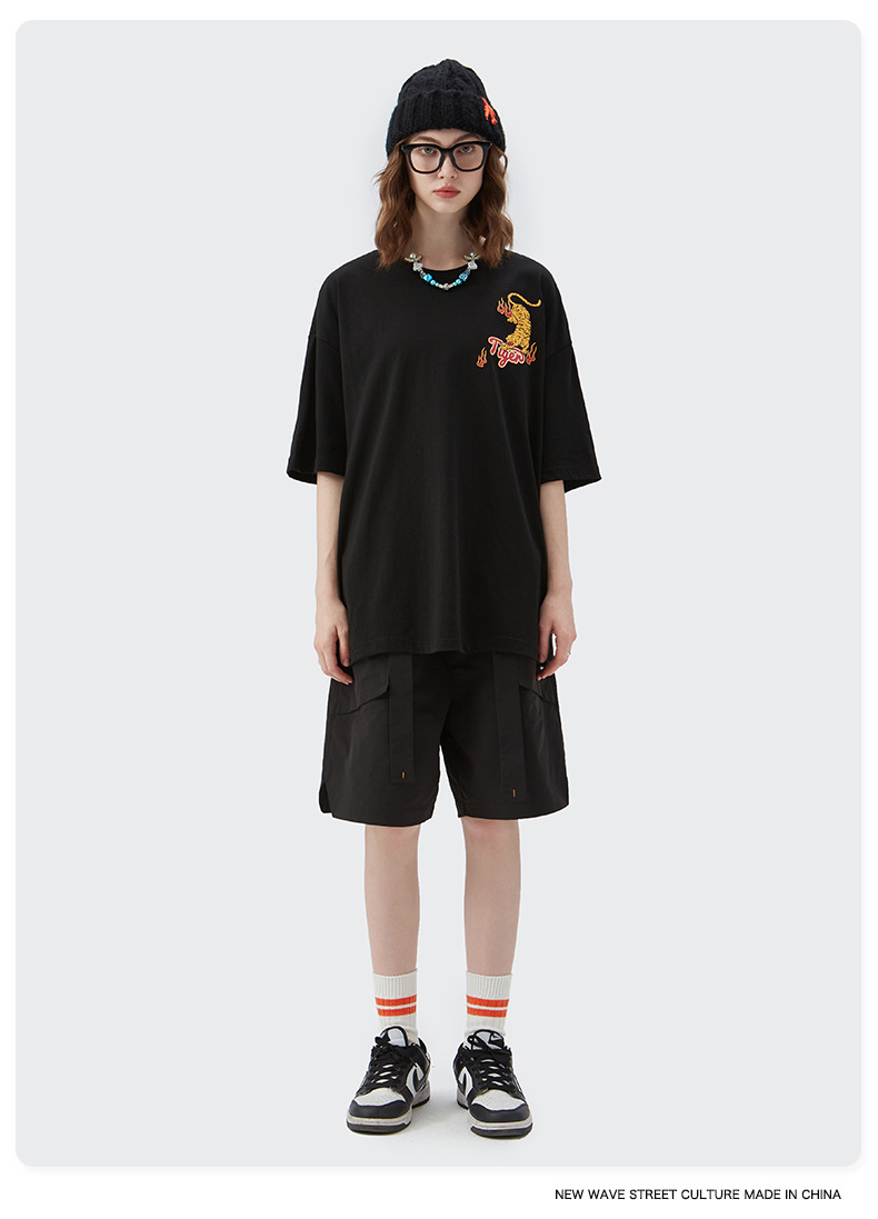 Summer Men Women Short Sleeve T-shirt Tee Pullover Tops Unisex Sweatshirt