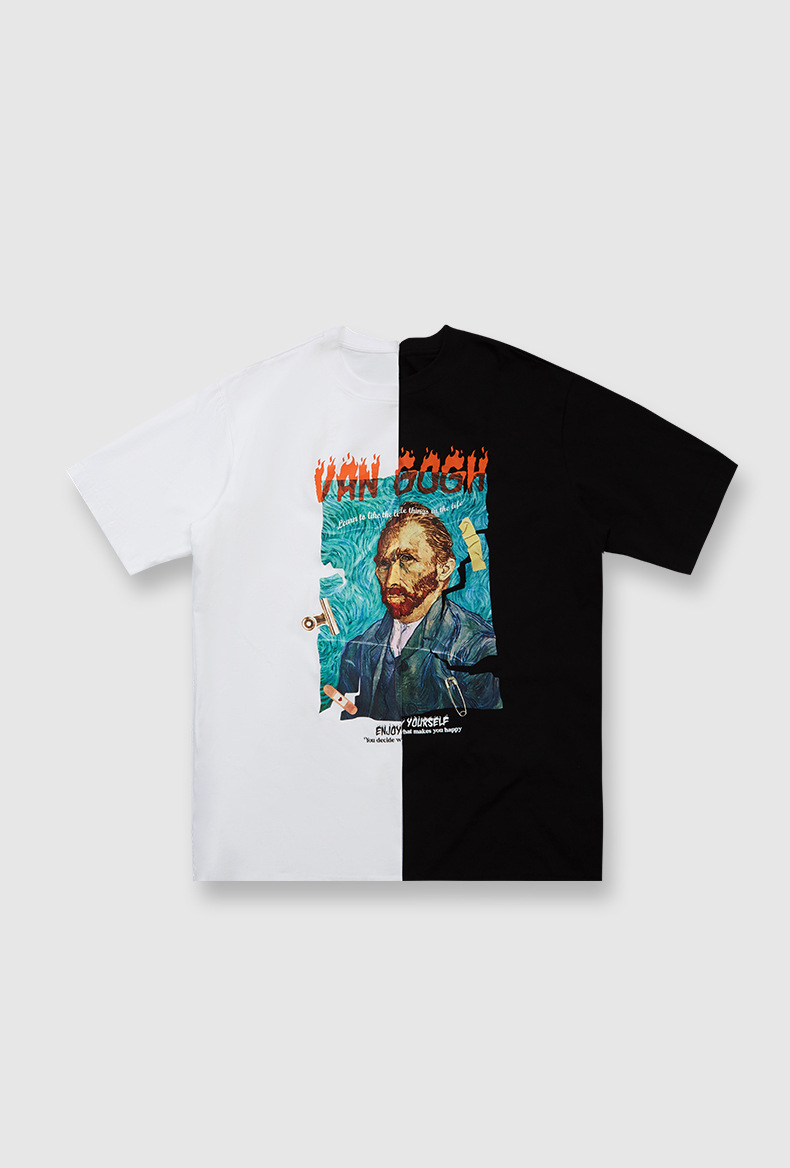 Summer Men Women Short Sleeve T-shirt Tee Pullover Tops Unisex Sweatshirt