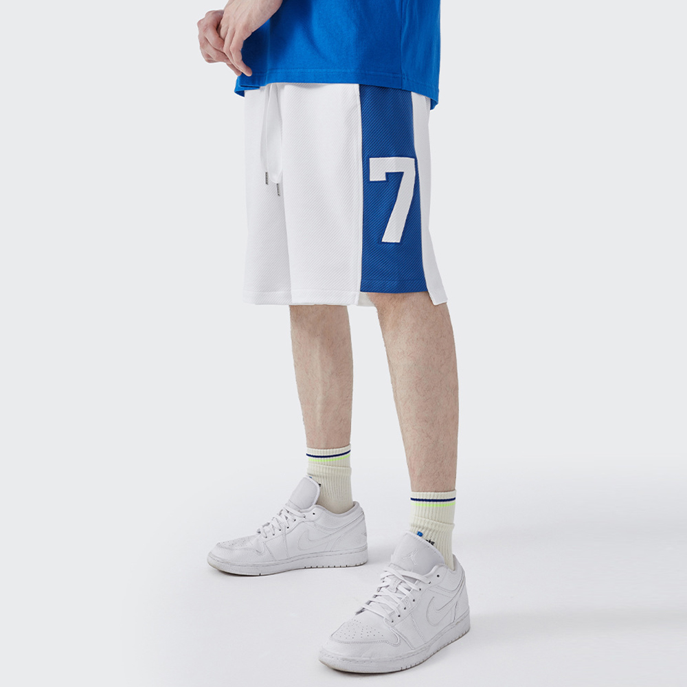 Men Boys Shorts Streetwear Bottoms Half Pants Sports Outfit Running Sweatsuit Trunks