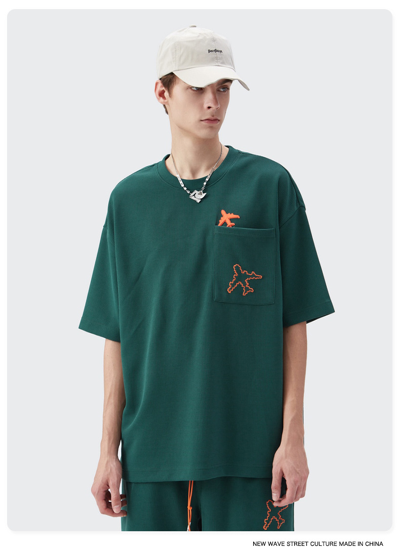 Summer Men Women Short Sleeve T-shirt Tee Pullover Tops Unisex Sweatshirt