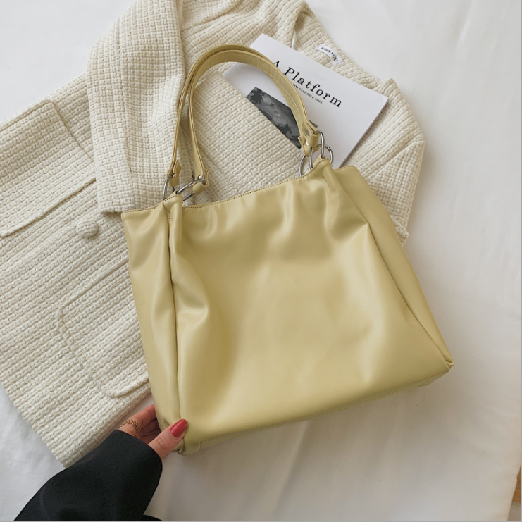 Women's bag large capacity shoulder bags high quality PU leather