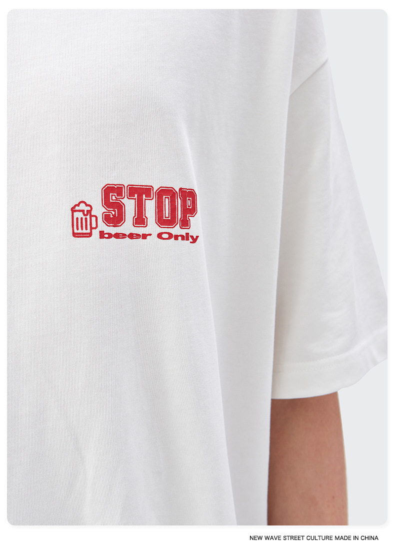 Summer Men Women Short Sleeve T-shirt Tee Pullover Tops Unisex Sweatshirt