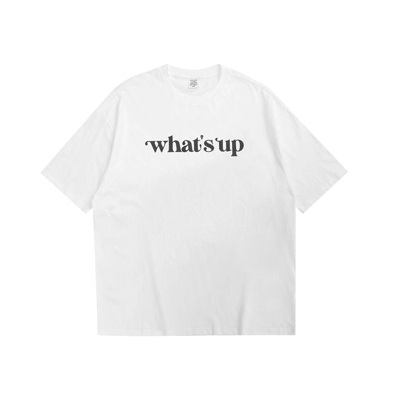 Summer Men Women Short Sleeve T-shirt Tee Pullover Tops Unisex Sweatshirt scrawl t-shirts