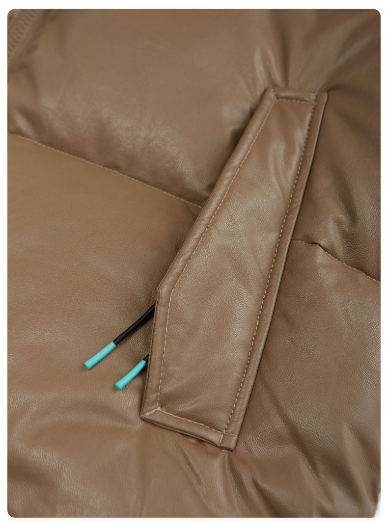 Women Men Down Jacket Hooded Coat Warm Winter Windproof Casual Parkas