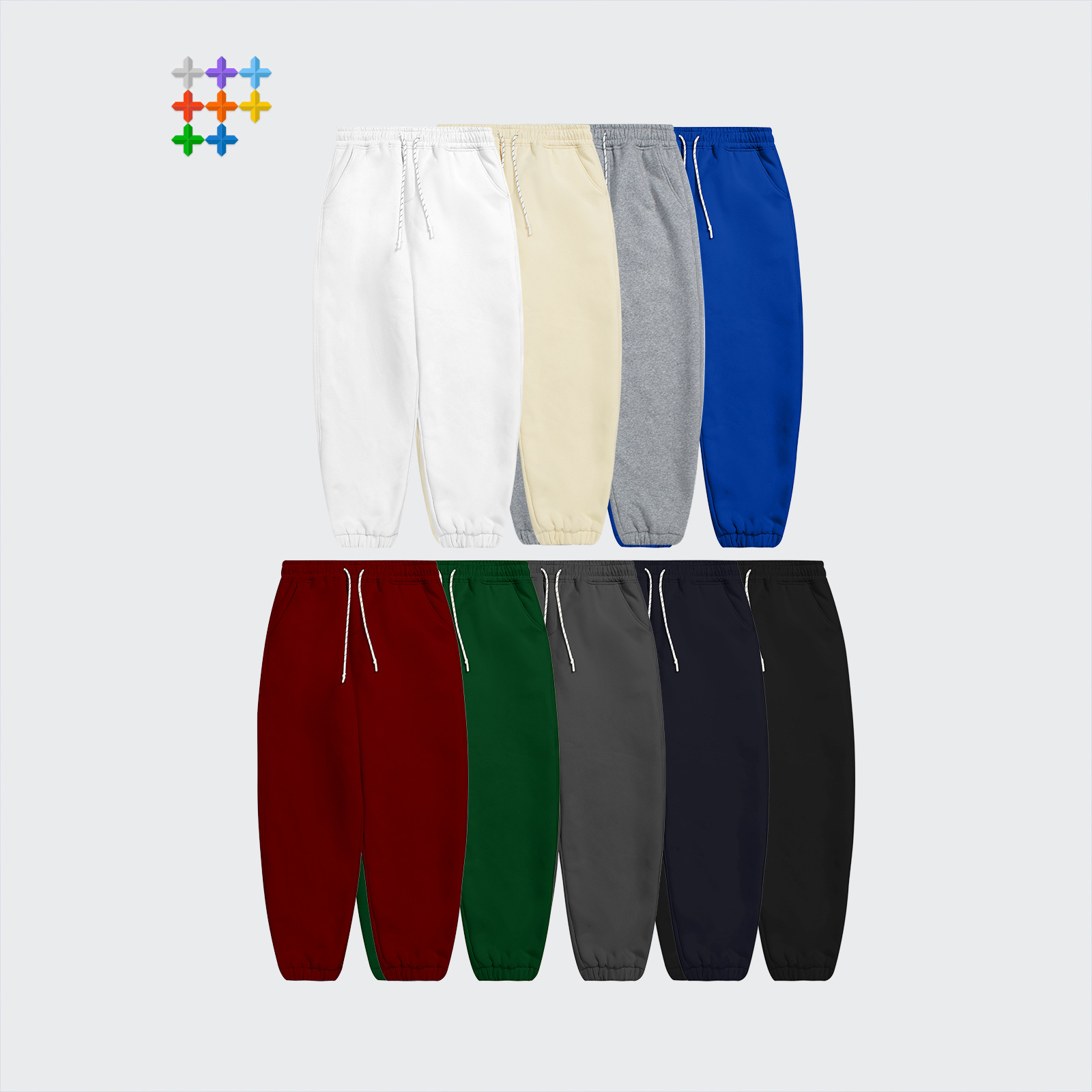 Women Men Tracksuit Gym Fitness Suit Jogging Sport Wear Pant Bottoms