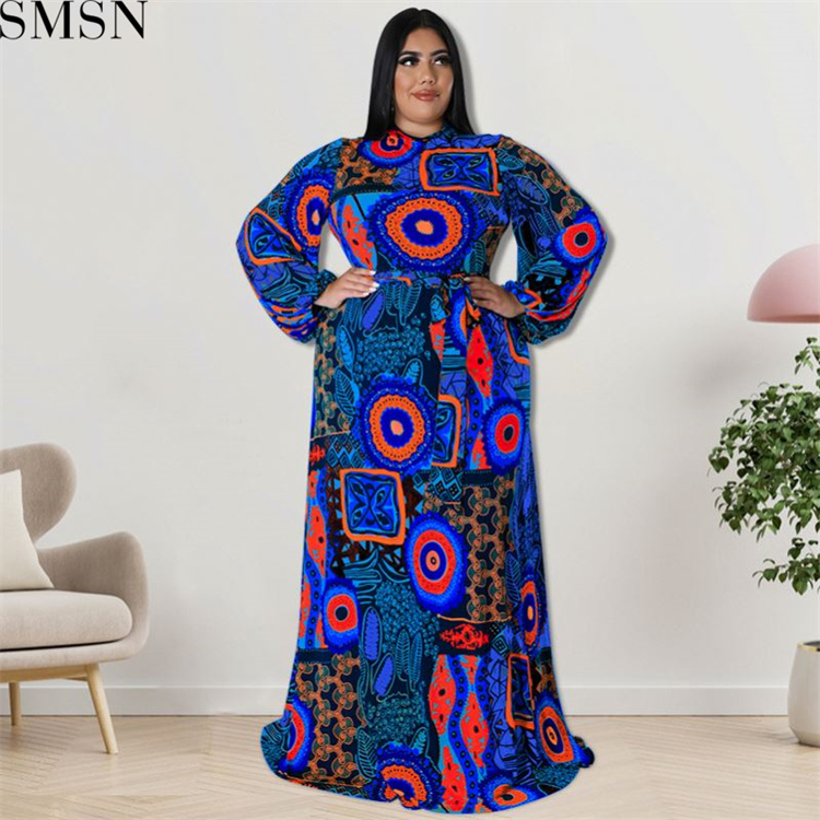 Plus Size Dress European and American fall women clothing wholesale supply rear zipper dress