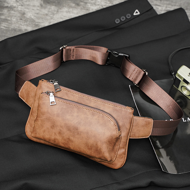 Men Bumbag Fanny Pack Belt Waist Bag Crossbody Bag Hip Chest Pouch Purse