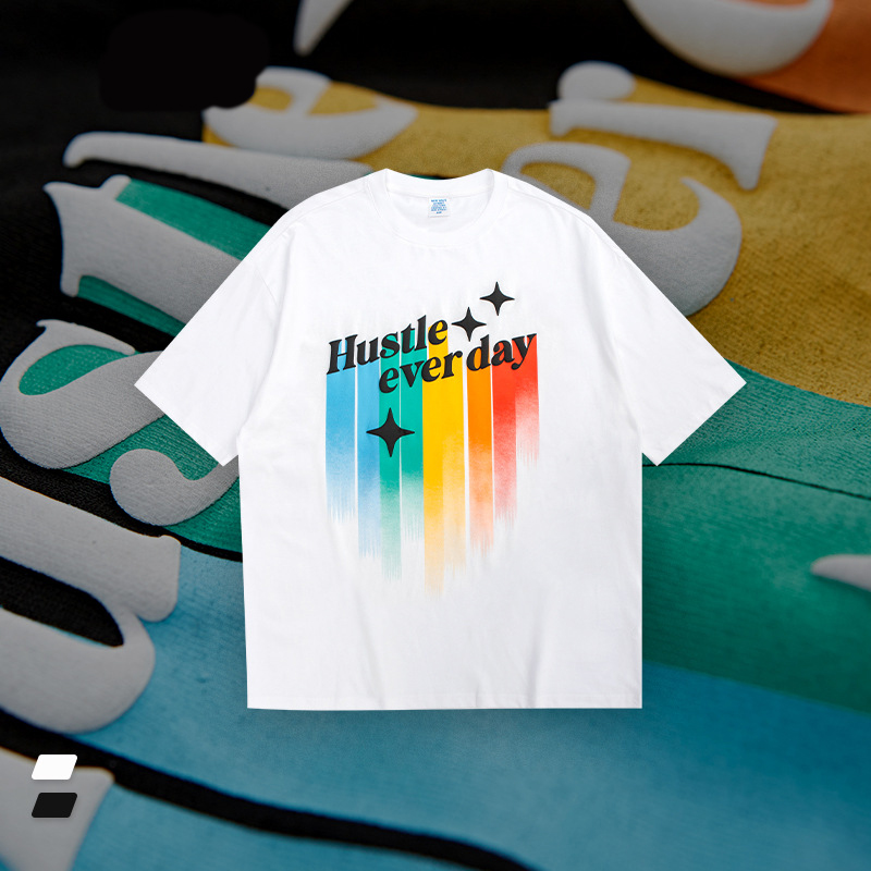 Summer Men Women Short Sleeve T-shirt Tee Pullover Tops Unisex Sweatshirt