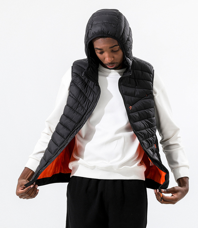 Women Men Down Vest Sleeveless Waistcoat Jacket Coat Winter Casual Parkas