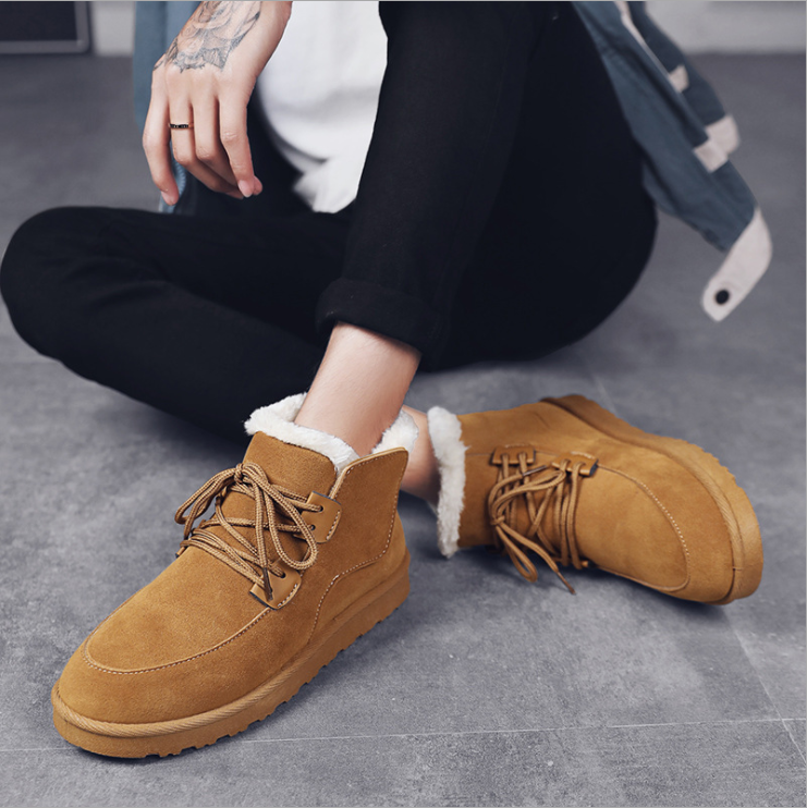 Winter Genuine Leather Men's Boots