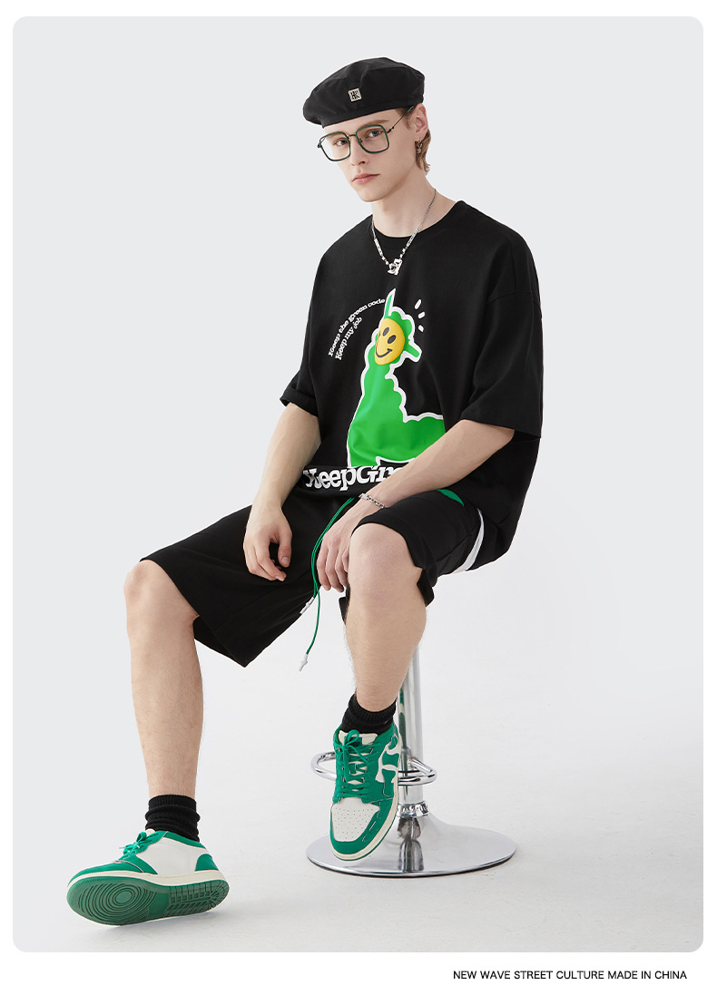 Summer Men Women Short Sleeve T-shirt Tee Pullover Tops Unisex Sweatshirt