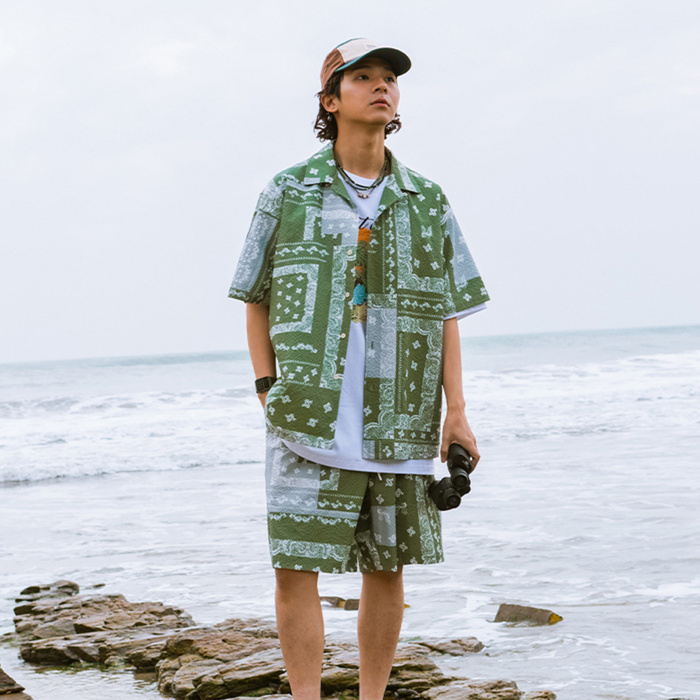 Summer Men Women Short Sleeve T-shirt Tee Tops Bottoms Pants Shorts Trunks Suit Set