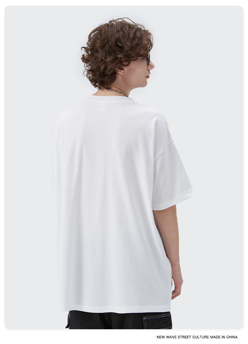 Summer Men Women Short Sleeve T-shirt Tee Pullover Tops Unisex Sweatshirt