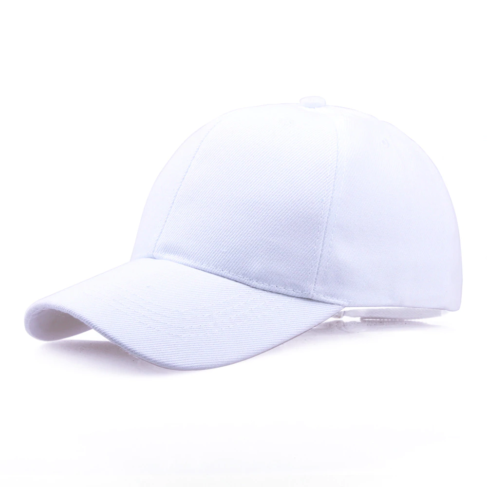 Men Women Baseball Cap Visor Sun Hat Cotton Headwear Snapback Peaked Caps