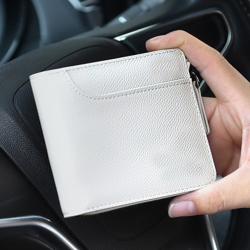 Women Men Leather Case Clutch Bag Pouch Phone Purse Coin Wallets Handbags