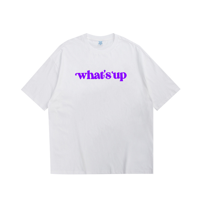 Summer Men Women Short Sleeve T-shirt Tee Pullover Tops Unisex Sweatshirt scrawl t-shirts