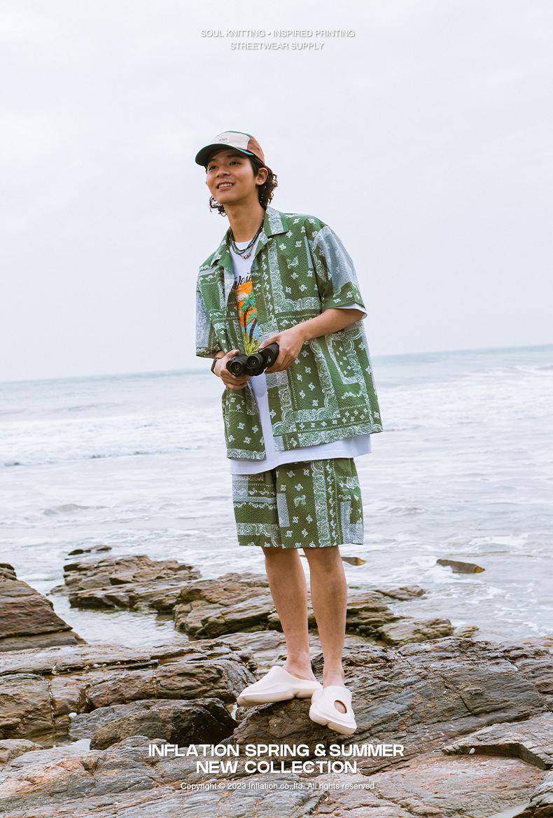 Summer Men Women Short Sleeve T-shirt Tee Tops Bottoms Pants Shorts Trunks Suit Set