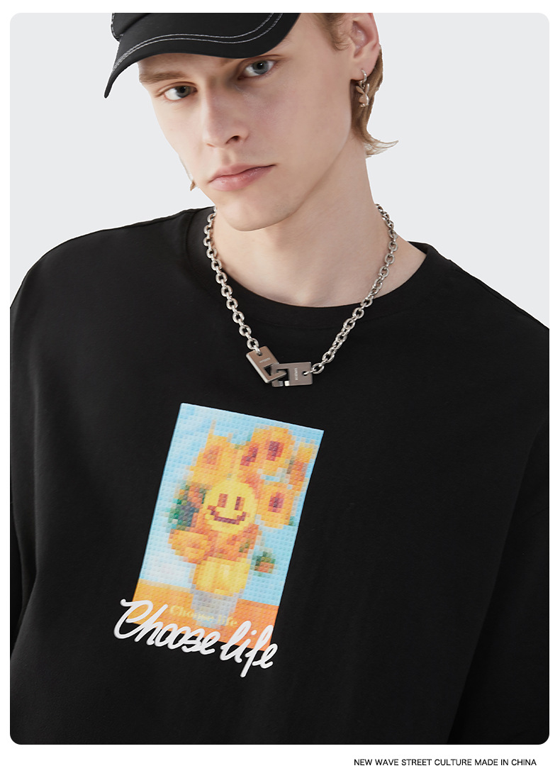 Summer Men Women Short Sleeve T-shirt Tee Pullover Tops Unisex Sweatshirt