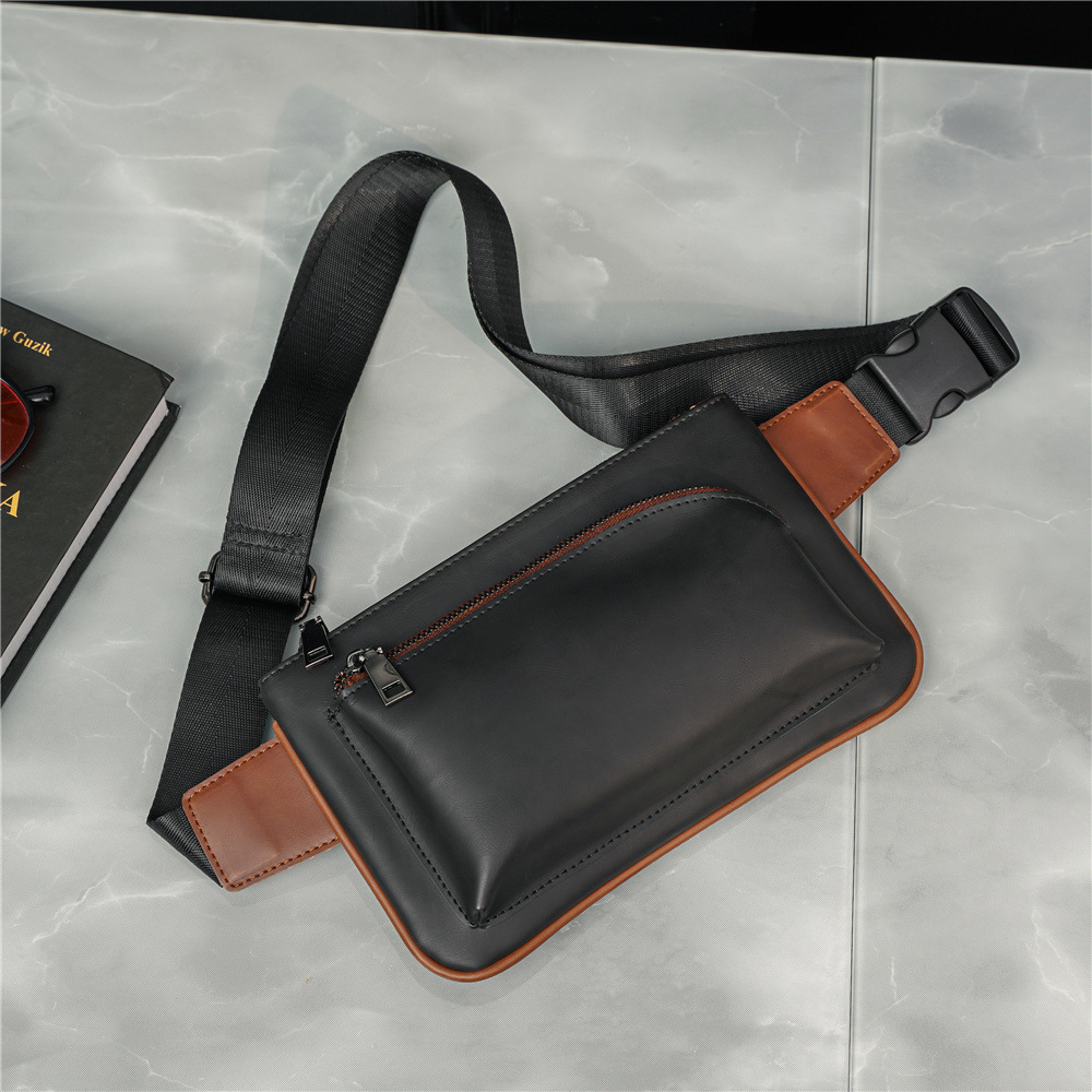 Men Bumbag Fanny Pack Belt Waist Bag Crossbody Bag Hip Chest Pouch Purse