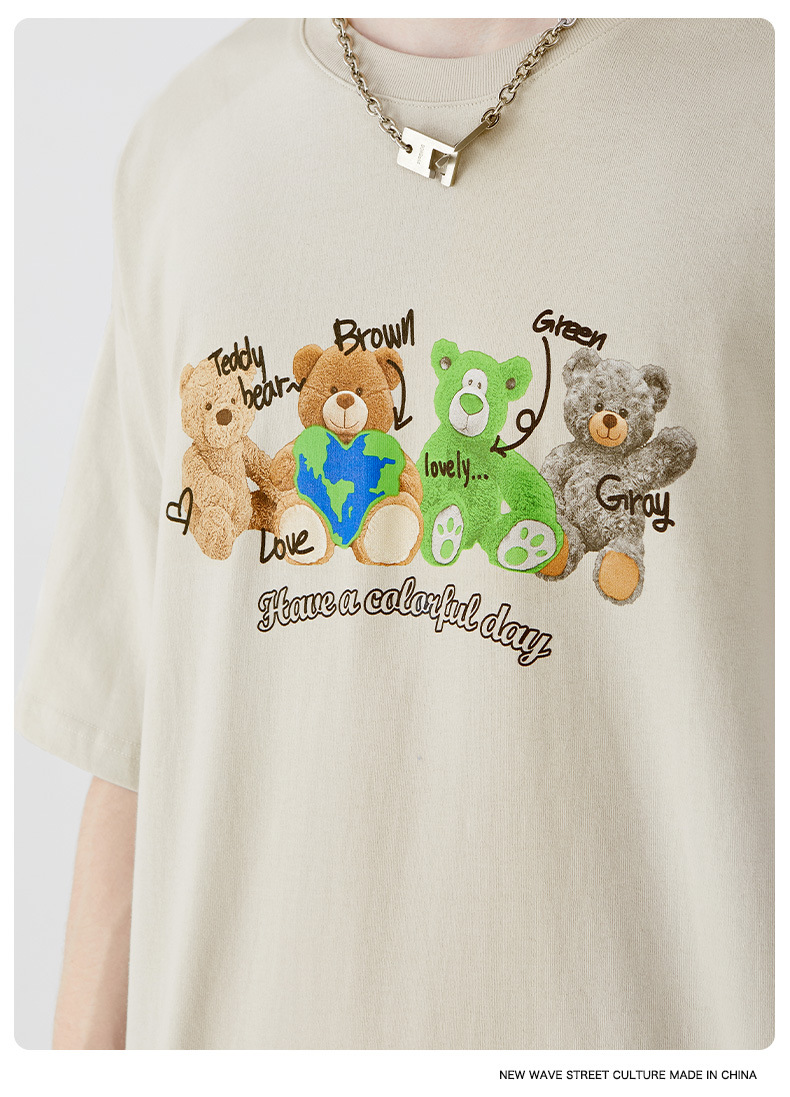 Summer Men Women Short Sleeve T-shirt Tee Pullover Tops Unisex Sweatshirt