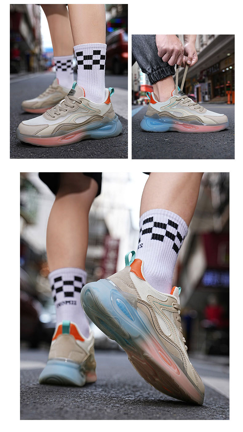 Men Women Sneakers Leather Platform Athletic Shoes Unisex