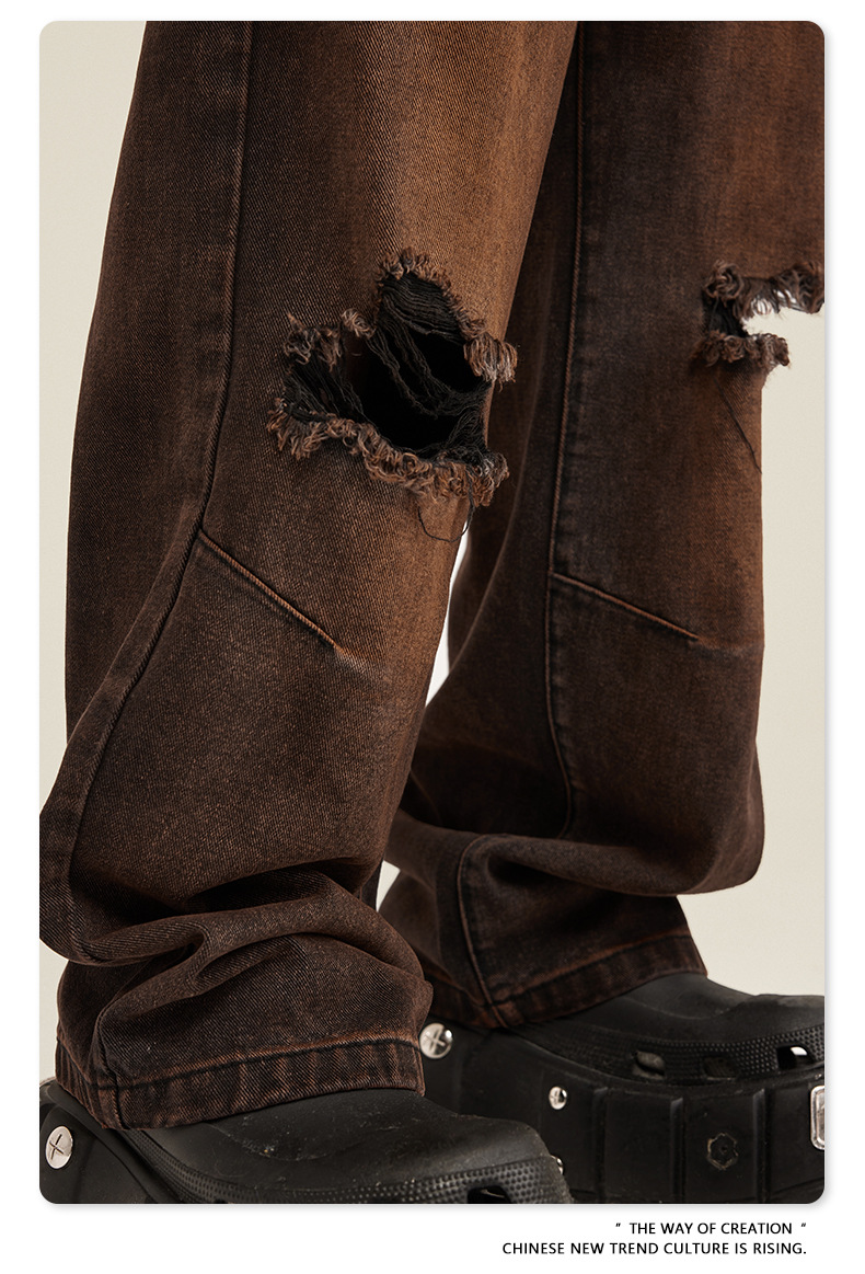 Men Classic Jeans Trousers Suit Pant Bottoms Joggers Clothes Women