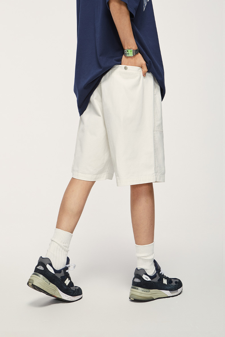 Men Boys Shorts Streetwear Bottoms Half Pants Sports Outfit Sweatsuit Trunks Women