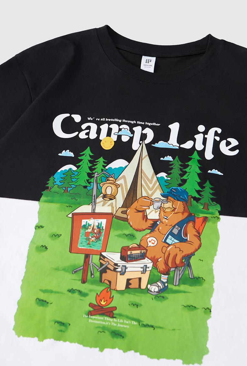 Summer Men Women Short Sleeve T-shirt Tee Pullover Tops Unisex Sweatshirt