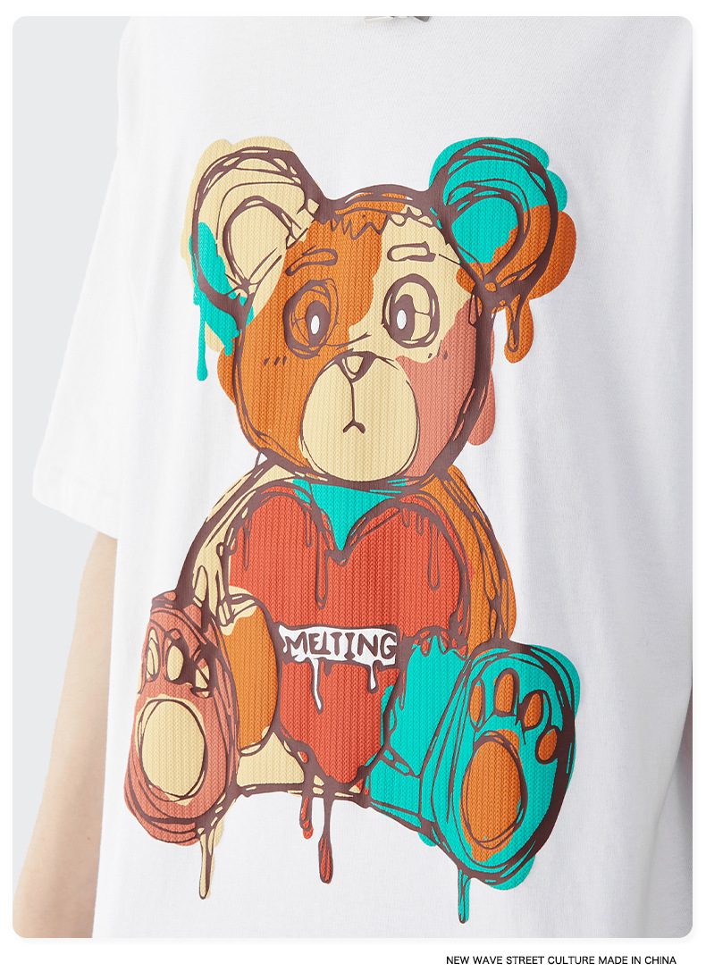 Summer Men Women Short Sleeve T-shirt Tee Pullover Tops Unisex Sweatshirt