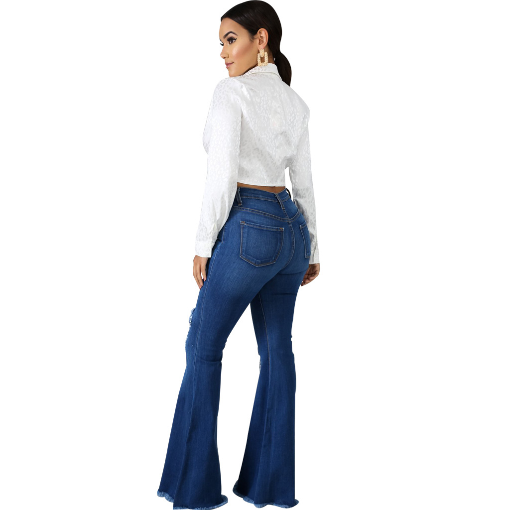 Fashion ripped jeans